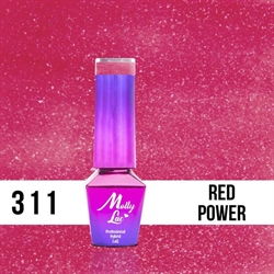 Red Power No. 311, Fantasyland Glitter, Molly Lac
